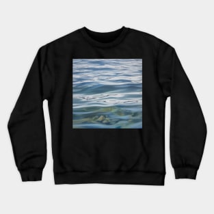Exit Strategy - lake painting Crewneck Sweatshirt